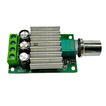 1 PCS 12V 24V 10A регулируем регулатор на скоростта димер контролен превключвател за вентилатор мотор LED светлина