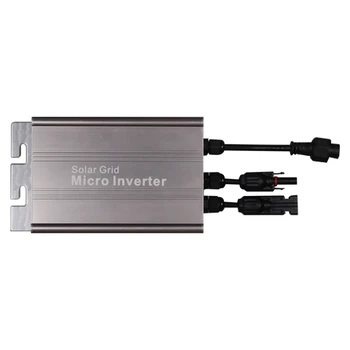 1 парче 350W MPPT фотоволтаична решетка вратовръзка мини слънчев инвертор DC 18-50V към AC 110 / 220V мини на мрежата инвертор за дома MPPT слънчева