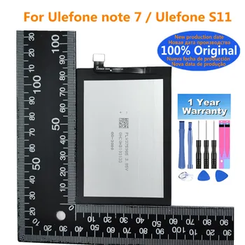 100% Ново В наличност Оригинален Ulefone S11 / Забележка 7 Батерия 3430mAh За Ulefone бележка 7 / Ulefone S11 Батерии за мобилни телефони Batteria