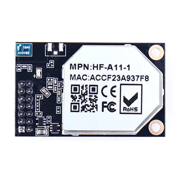 10pcs UART към Wi-Fi HF-A11 високопроизводителен wifi модул с MTK чипсет, Приет CE и FCC. Използване за пренос на данни