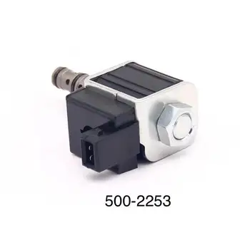 12V Хидравличен електромагнитен клапан 500-2253 5002253 CA500-2253 за резервни части за булдозер Caterpillar