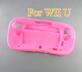 1pc За Wii U Мек силиконов гумен калъф Гел протектор за цялото тяло Калъф за покриване на кожата Калъф за обвивка на кожата за Wii U геймпад контролер