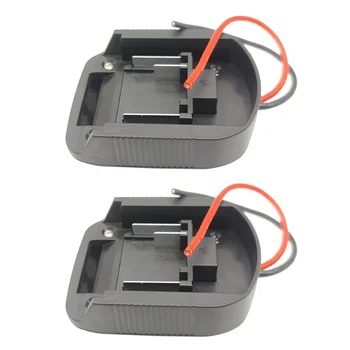 2Pc адаптер за батерия за Makita 18V литиева батерия конектор за захранващ инструмент адаптер док държач за електроинструмент BL1830 BL1840