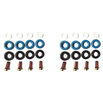 2X Комплекти за ремонт на инжектори за гориво за Mazda 6 Номер на частта 0280156154 0586156156 за AY-RK057