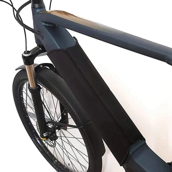 2X водоустойчива чанта за надстройка на литиева батерия Ebike Еластична неопренова прахоустойчива антикална покривка Аксесоари за велосипеди