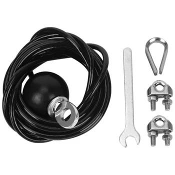 3Meters Gym Регулируем кабел телено въже Тежкотоварни стоманени резервни части за домашен фитнес фитнес кабел