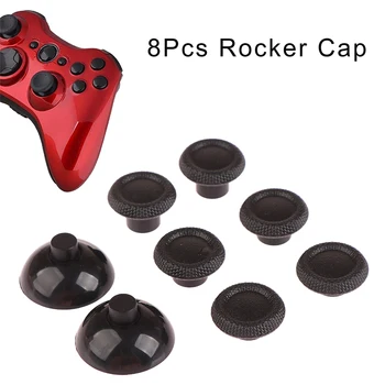  8Pcs / Set лява и дясна дръжка гъби главата рокер капачка променлива височина замяна за PS5