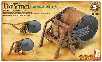 Academy 18138 Da Vinci Механичен барабан (пластмасов модел)