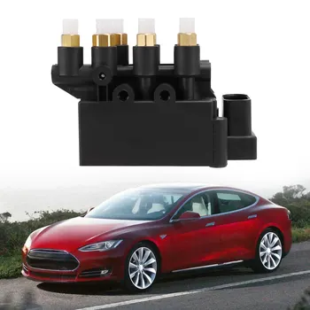 Car въздушно окачване клапан електромагнитен блок за Tesla Model S 2013-2021 1027919-00-B