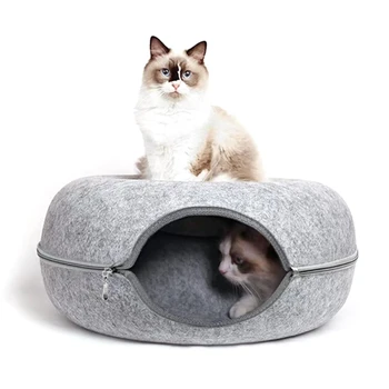 Cat Bed Pet Cat Tunnel Interactive Game Toy Cat Bed Indoor Toy Kitten Sports Equipment Cat Training Toy Cat House