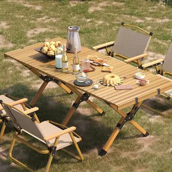 Garden Picnic Outdoor Table Camp Resistant Portable Folding Outdoor Table Modern Camping Mesa Dobravel Portatil Furniture