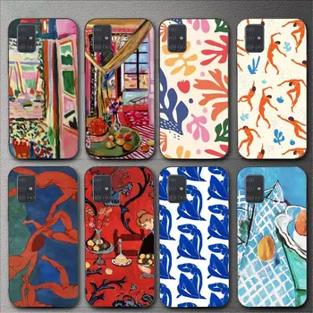 Henri Matisse Art Painting Калъф за телефон за Samsung Galaxy A02 A12 A13 A22 A32 A41 A51 A53 A71 A73 Shell