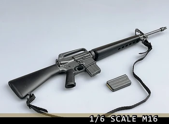 Hot Sale 1/6 DML Modern US. Seal Army M16 Клипове за основно оръжие не могат да бъдат изстреляни PVC материал Fit 12 
