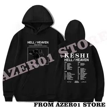 Keshi The Hell Merch Hoodies Зимни мъже / жени с качулка Sweet Streetwear Суитчър с дълъг ръкав TOUR