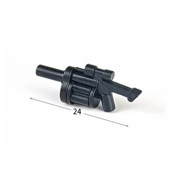 L6 гранати пусков пистолет комплект MOC военни оръжия полицейски части SWAT мини екшън фигури Не Playmobil Строителен блок Тухлени играчки