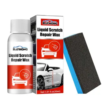 Liquid Scratch Repair Wax Car Paint Restoration Kit Scratch Remover Paint Remover Car Wax Polishing Compound Wax Erase Car