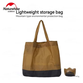 Naturehike Сгъваема мини чанта 28L чанта за рамо Водоустойчива чанта за пазаруване Protable 20D найлон 39g Ultralight