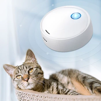 Pet Smart Odor Purifier 20dB Low Noise Fanless Design Мощен мини преносим озонов ароматизатор за котки Кутия за отпадъци