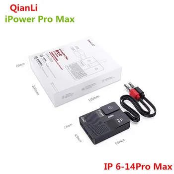 QIANLI iPower Pro Max Gen7th захранване тестване кабел за iPhone 6G до 14 Pro Max ремонт DC контрол на захранването тест кабел
