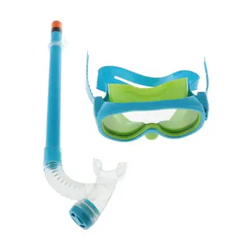 Swim Anti-Fog Goggles Детска маска за плуване с шнорхел с дихателна тръба
