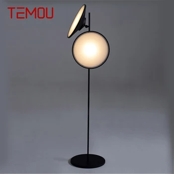 TEMOU Скандинавска подова лампа Луксозна модерна семейна стая Спалня Творчество LED декоративна стояща светлина