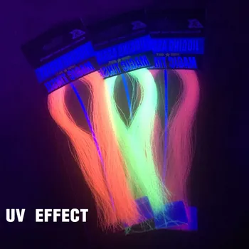 Tools Assist Crystal Fly Glow Jigs Материал Tinsel Twisted Tying UV холографски части за куки Най-новите висококачествени коледни подаръци