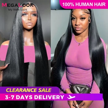 Wear and Go Glueless Straight 5x5 Lace Front wig Human Hair Wig For Women Human Hair Wigs Pre Plucked 28