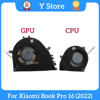 Y Магазин за лаптоп CPU GPU вентилатор за охлаждане BN7508S5H-005P BNB508S5H-000P 5V 0.5A За xiaomi Book Pro 16 2022 MF1S000001/2AM