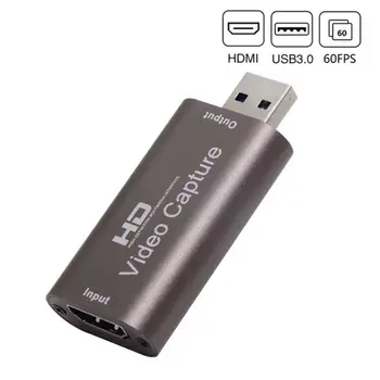 to USB заснемане на игра на живо на живо излъчване HDMI видео карта за заснемане на карта за заснемане HDMI към USB 3.0 видео карта за заснемане
