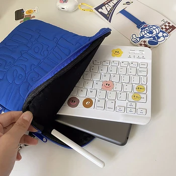 Бродерия модел сладък удароустойчив лаптоп ръкав случай чанта 11 13 14 инча за Macbookpad лаптоп и таблет торбичка