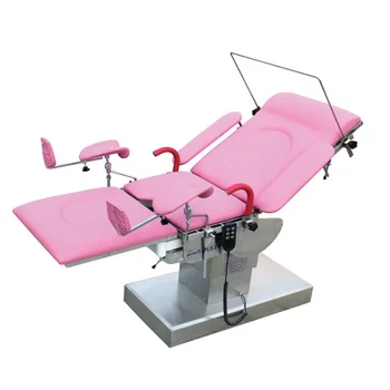 Висококачествена електрическа трифункционална гинекологична изпитна легло, гинекологично легло за доставка Операционна маса