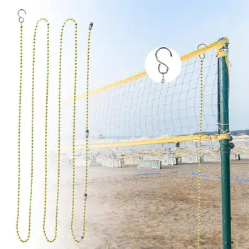 Височина Вериги Некорозивни вериги за нетна височина Неизбледняващи измервателни вериги за здрава волейболна мрежа