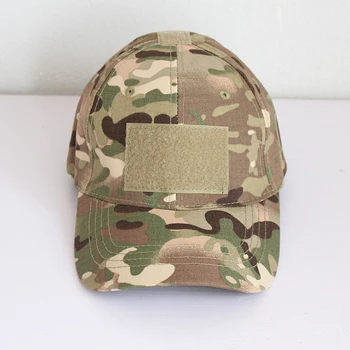 Военна тактическа бейзболна шапка за мъже Jungle Airsoft Camo Camouflage Cap for Man Hiking Runing Snapback Trucker Hat