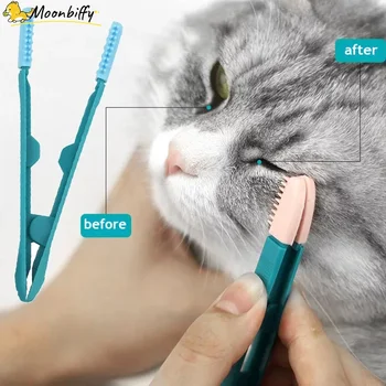 Избършете Cat Eye Poop Brush Cat Knot Brush Cat Eye Cleaner Pet Eye Cleaner Soft Brush Pet Cleaning Tool Pet Eye Cleaning Brush