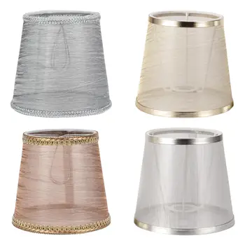 Издръжлив резервен капак на корпуса - прозрачен абажур за таванна лампа, ресторант & партита - платнена висулка светъл нюанс