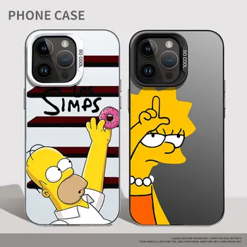 Калъф за телефон за Samsung Galaxy A05 A30 A32 A03S A20S A03 Core A50 4G A51 A10 A71 A31 A02 A13 Disney The S-Simpsons мека корица