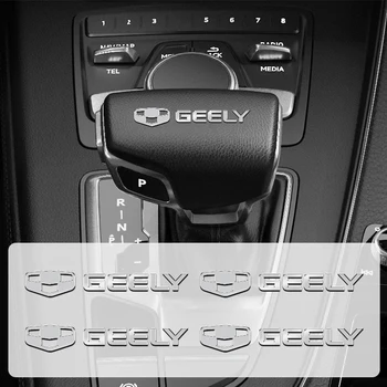 Лого на автомобил Декоративни стикери Творчески аксесоари 2023 За Geely Atlas Boyue NL3 X6 EX7 Emgrand X7 SUV GT GC9 Borui Coolray EC7