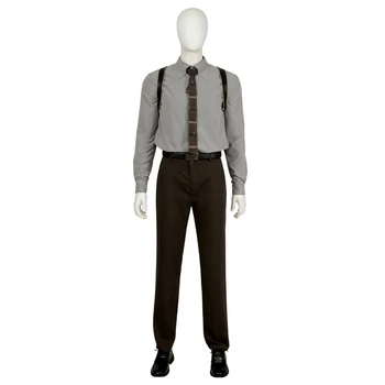 Локи риза панталони колан вратовръзка косплей униформа костюм костюми фантазия Хелоуин Carnvial парти за мъже възрастен мъжки ролеви костюм