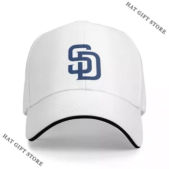 Най-добър Сан Диего синьо лого капачка бейзболна шапка риболовна шапка Коледни шапки улично облекло бейзболна шапка мъже Дамски