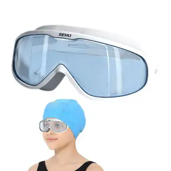 Очила за плуване Очила за плуване за възрастни мъже жени Пълна защита Модни регулируеми младежки очила за плуване за жени