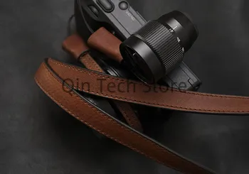 Ръчно изработена каишка за камера от естествена кожа Колан за рамо (фиксиран ремък) SNOY аксесоари за фотоапарати