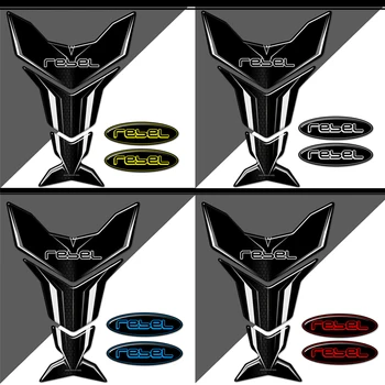 Стикери за подложки за резервоари за HONDA Rebel CMX CM 300 CMX300 CM300 Decal емблема лого протектор мазут комплект коляното
