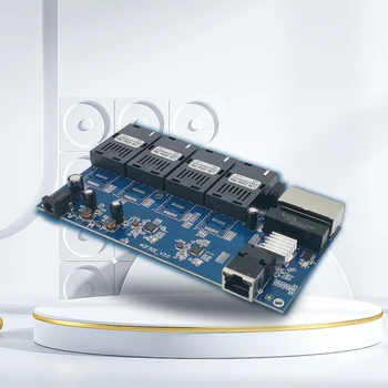 Хотел училище Оптичен кабел Интернет превключвател Ethernet 1000Mbps мрежови комутатори Аксесоари за компютърни лаптопи