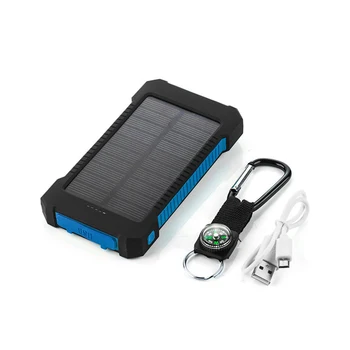 захранвания зарядно за лаптоп Mini Usb Li-полимерно зарядно устройство за батерии 20000mah водоустойчива слънчева енергия банка