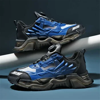 памучна висока подметка колежански обувки Ходене ежедневни мъжки маратонки колоритен спорт sapateneis shuse показва интересни модели YDX2